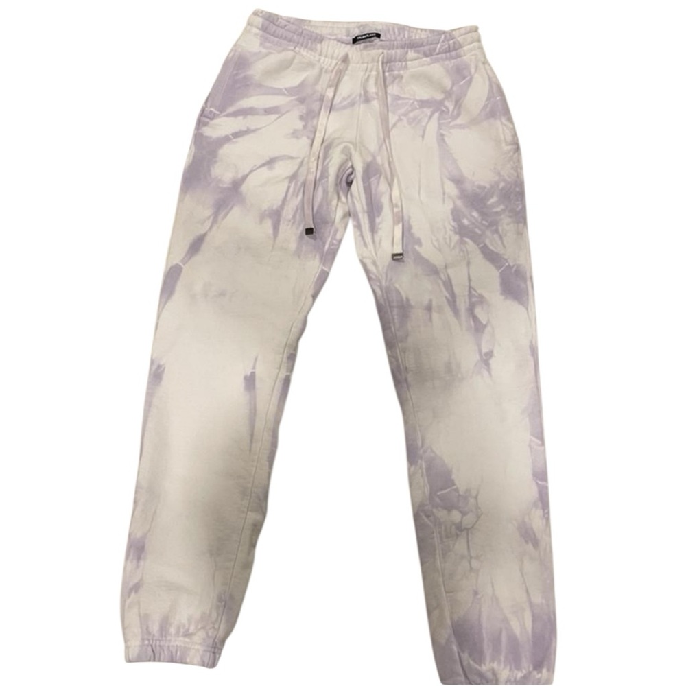 Talentless Spiral Wash Sweatpants Tie Dye Lavender Small - Picture 3 of 7